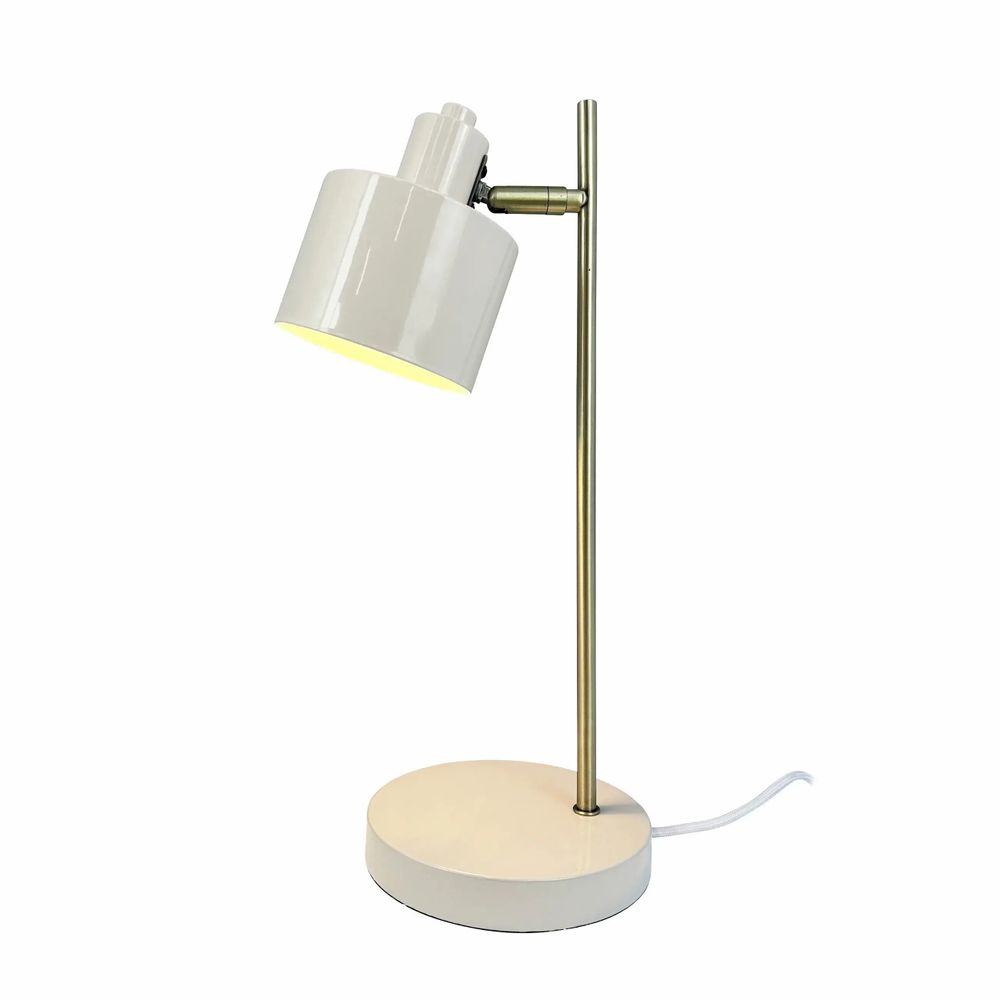Table lamps - Ocean beige/ Brass Table lamp - DYBERG LARSEN