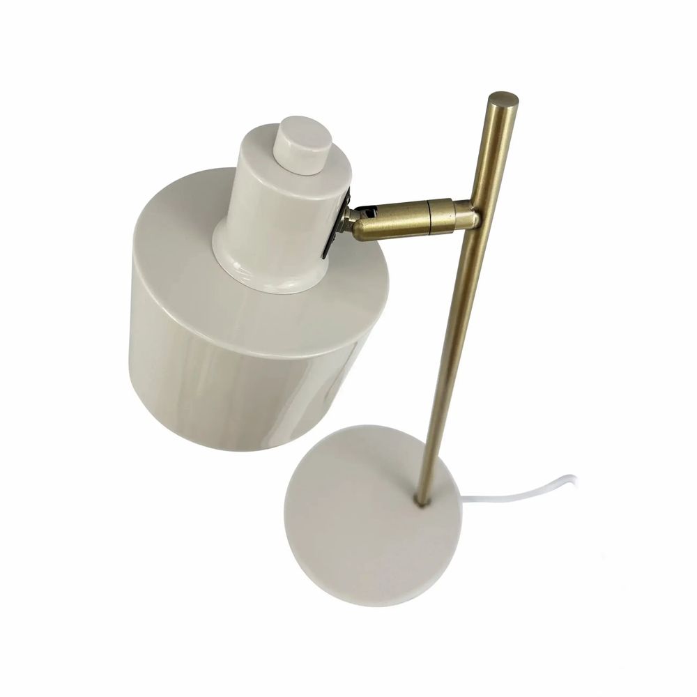 Table lamps - Ocean beige/ Brass Table lamp - DYBERG LARSEN