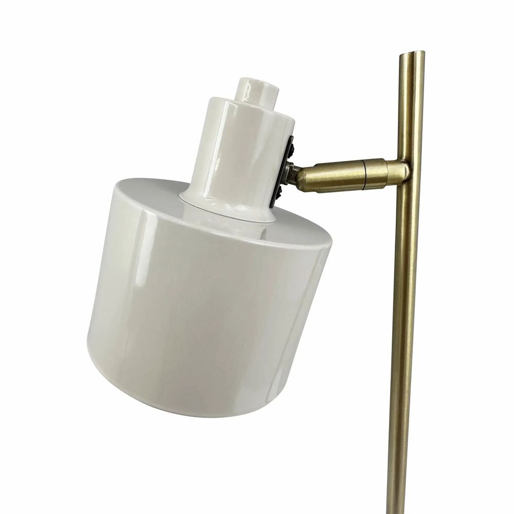 Table lamps - Ocean beige/ Brass Table lamp - DYBERG LARSEN