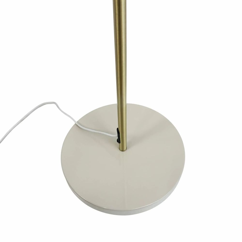 Floor lamps - Ocean beige/ Brass Floor lamp - DYBERG LARSEN