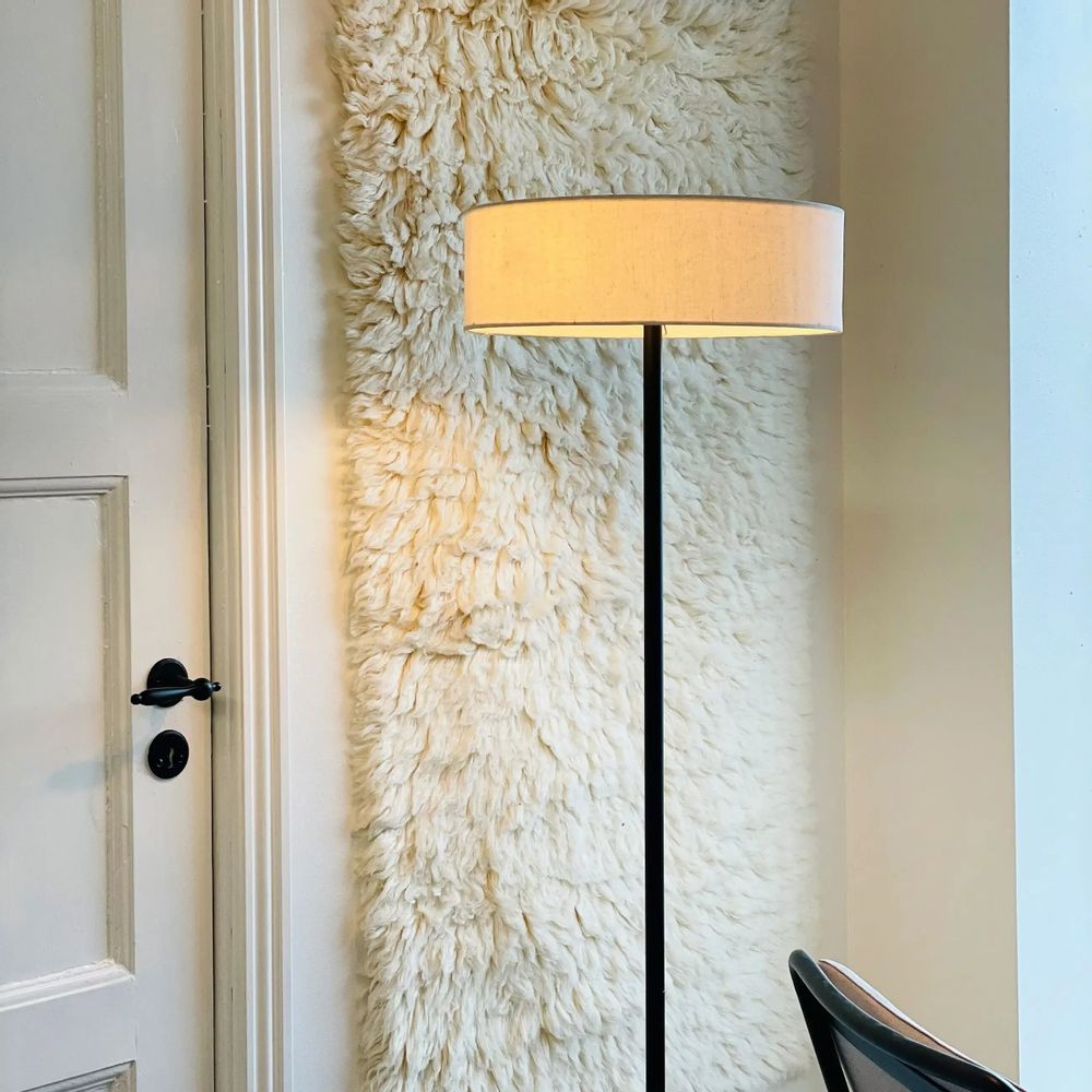 Floor lamps - Calix floor lamp with fabric shade - DYBERG LARSEN