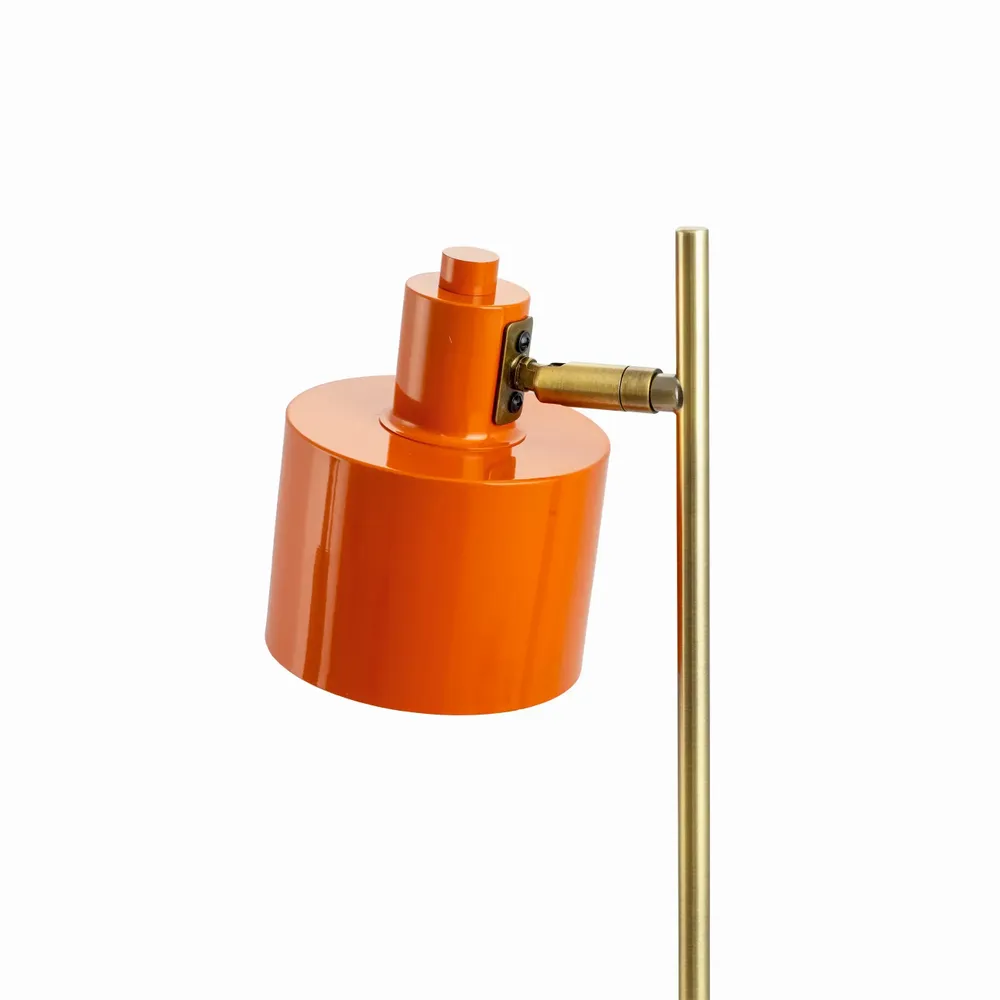 Lampes à poser - Lampe de table orange océan/laiton - DYBERG LARSEN