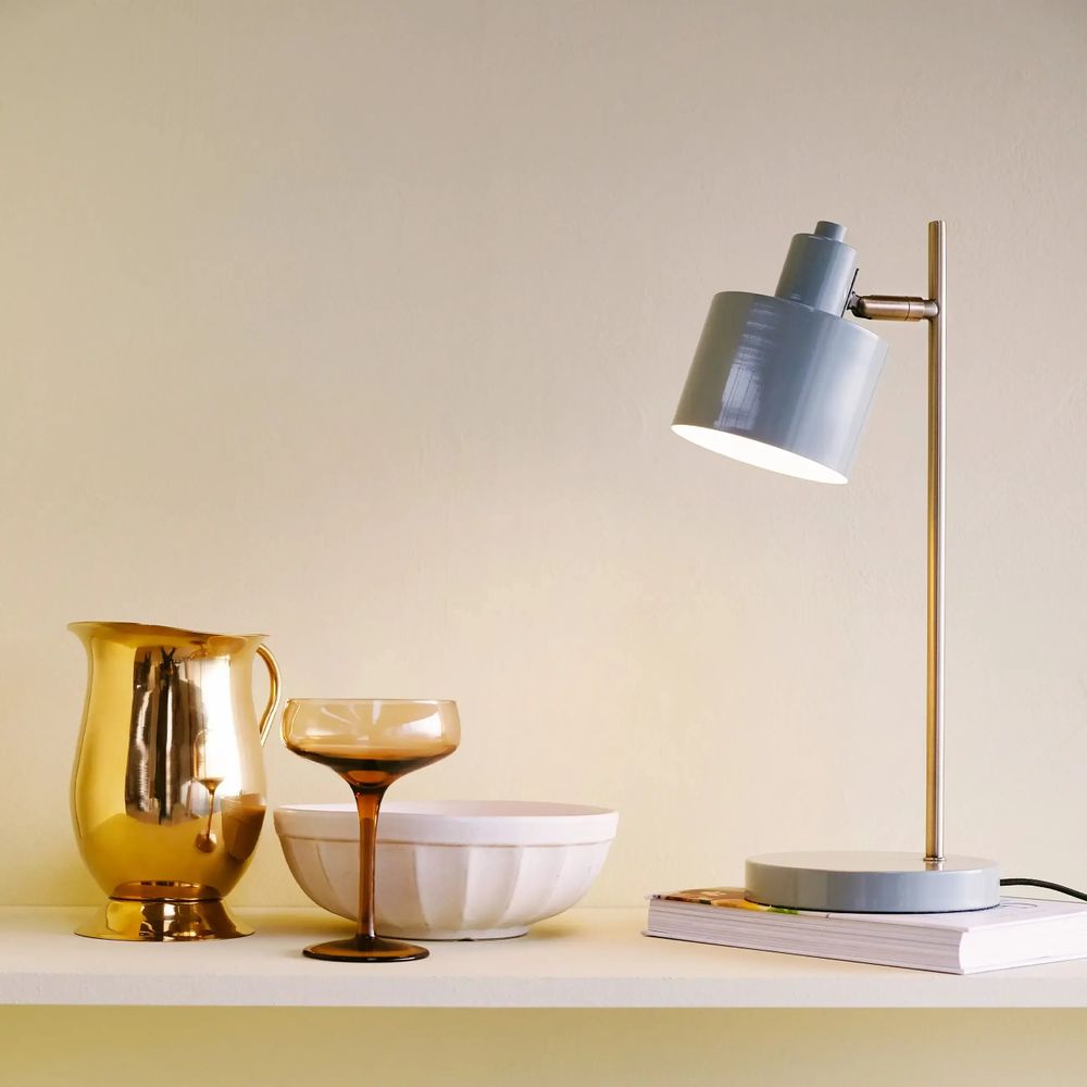 Table lamps - Ocean olive/ brass table lamp - DYBERG LARSEN