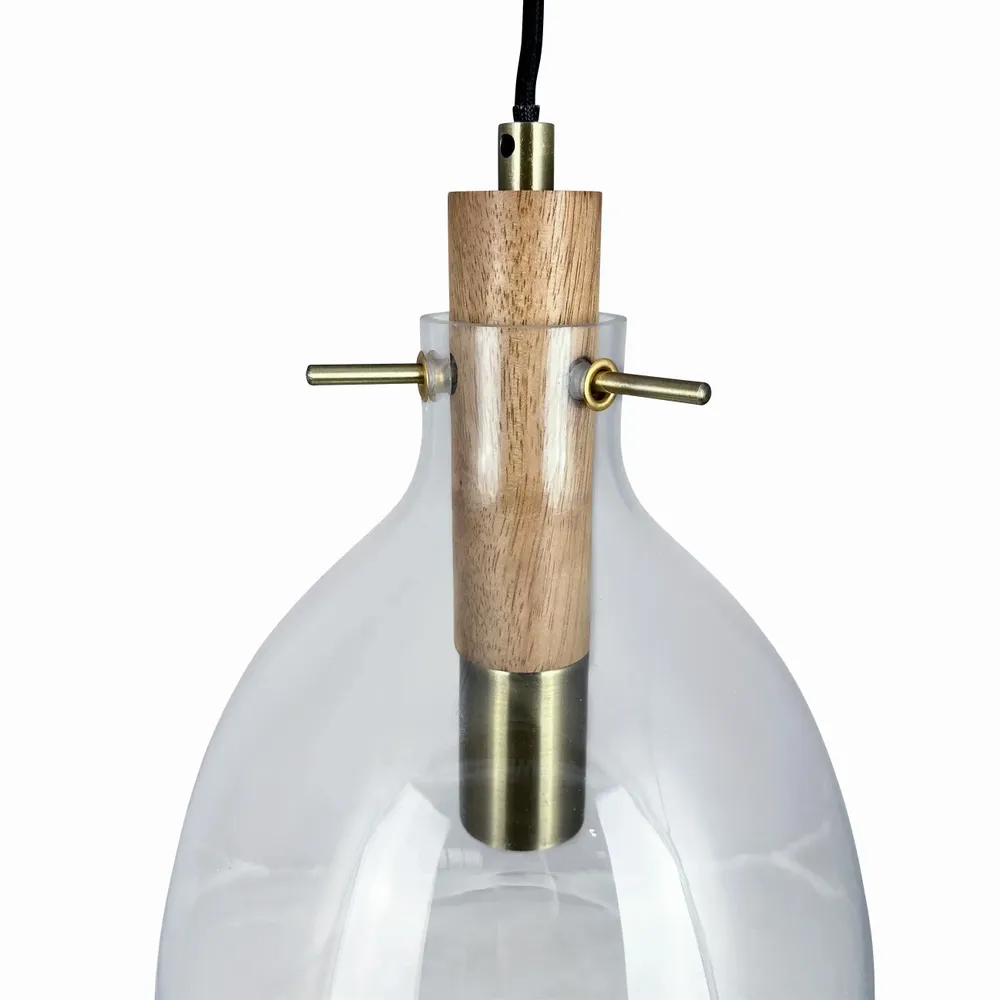Suspensions - Bistro D25 Suspension Verre clair - DYBERG LARSEN