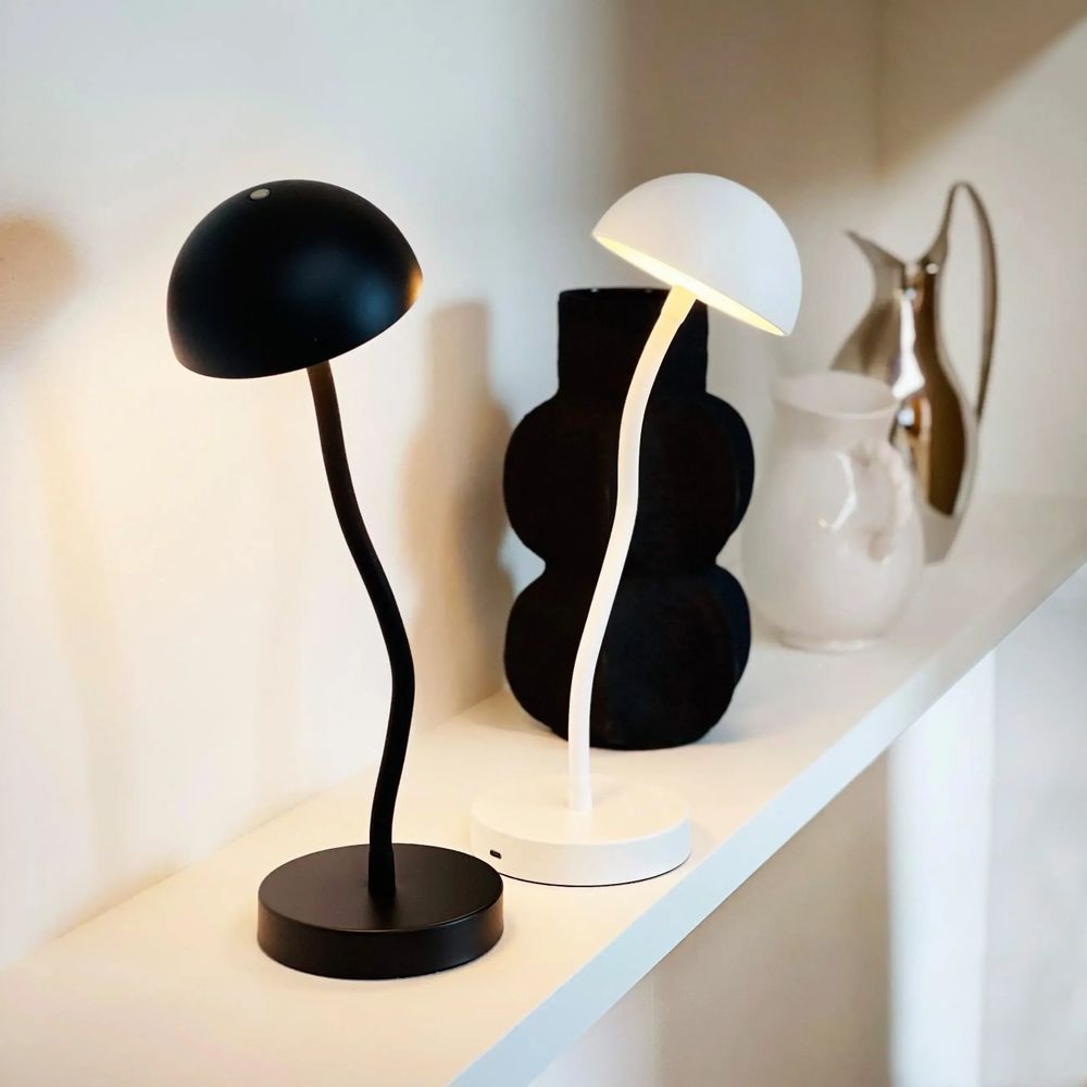 Lampes à poser - Lampe de table Fonzy LED Noir mat - DYBERG LARSEN