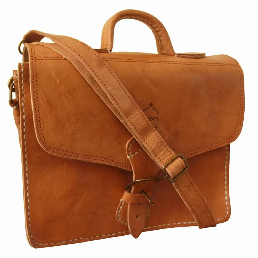 Sacs et cabas - Mini sacoche en cuir \ « Le Marrakech \ - BERBER LEATHER