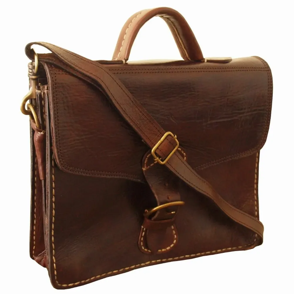 Sacs et cabas - Mini sacoche en cuir \ « Le Marrakech \ - BERBER LEATHER