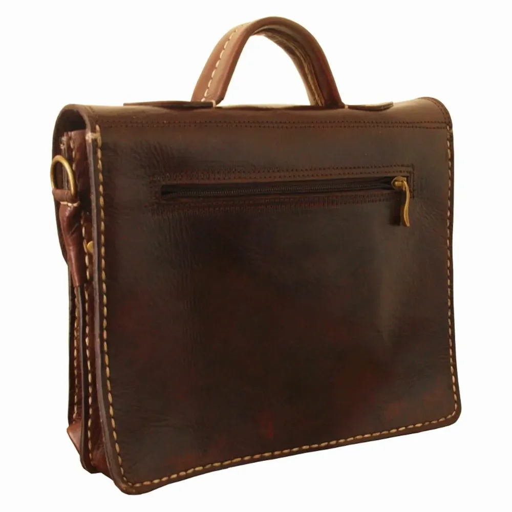 Sacs et cabas - Mini sacoche en cuir \ « Le Marrakech \ - BERBER LEATHER