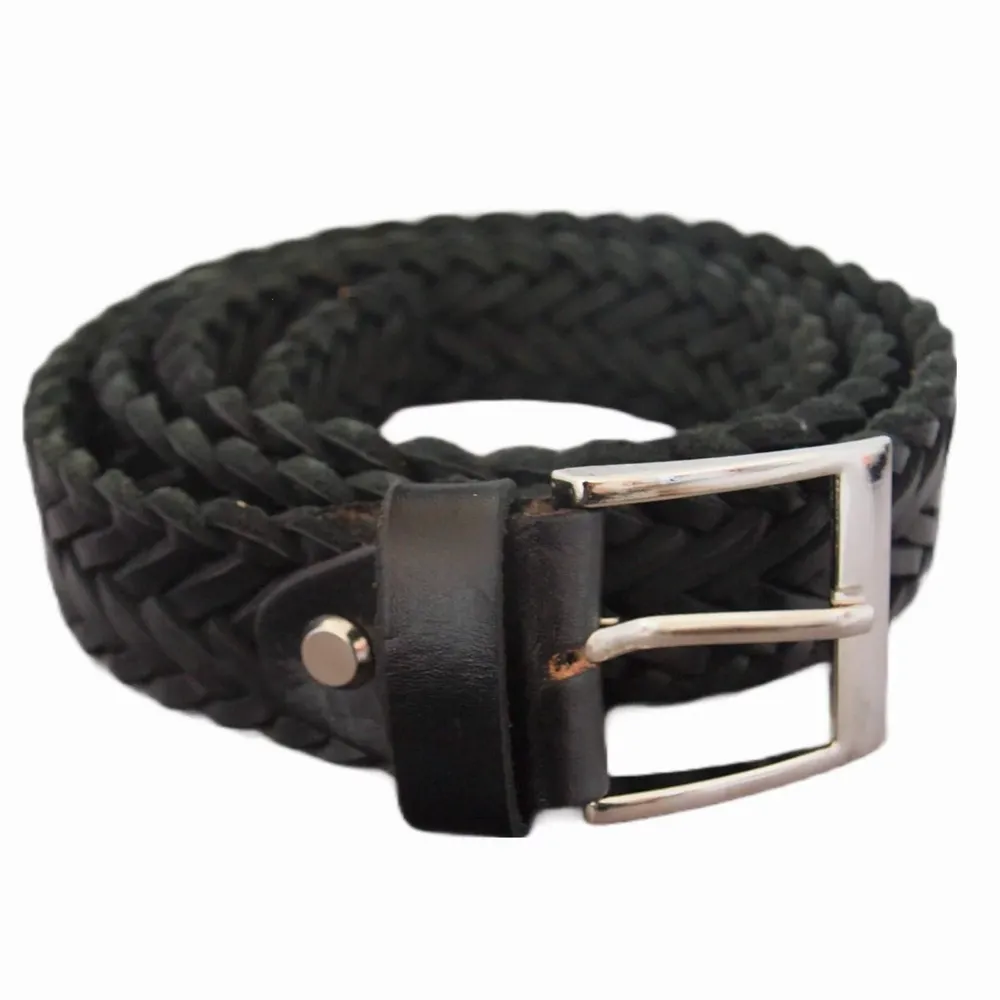 Apparel - Braided Leather Belt for men and ladies - BERBER LEATHER