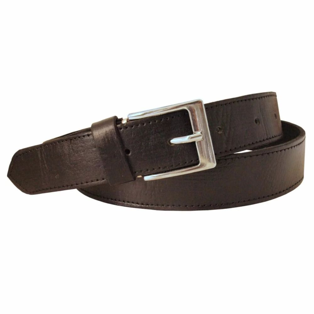 Prêt-à-porter - Ceinture en cuir cousu pour hommes et femmes (étroite) - BERBER LEATHER
