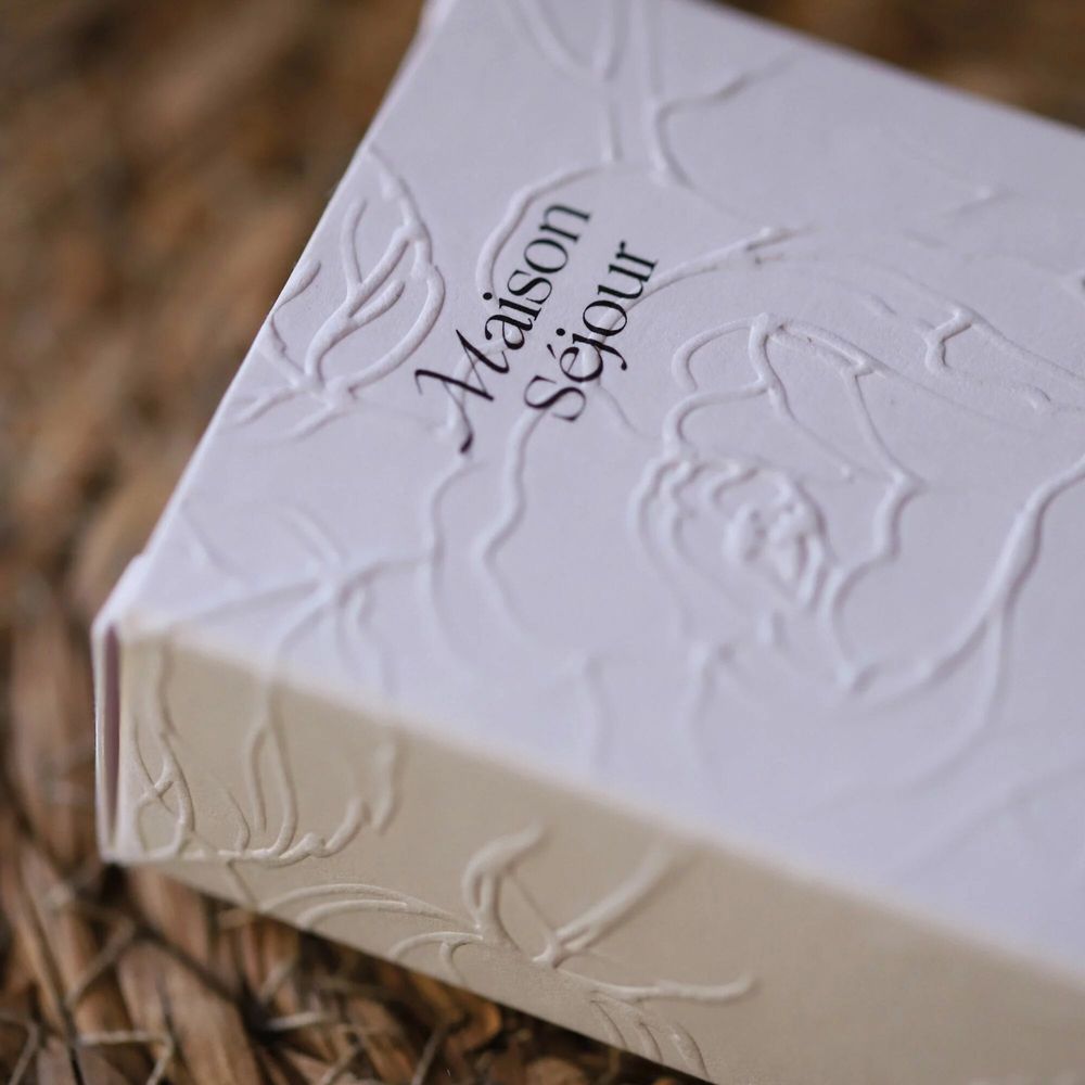 Objets de décoration - Carte florale parfumée - Rose du Séjour - MAISON SÉJOUR