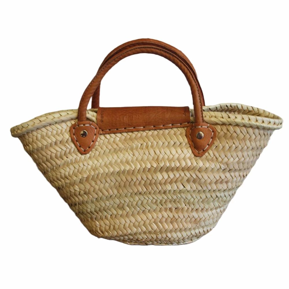 Bags and totes - Rattan beach tote bag - Le Safi - BERBER LEATHER