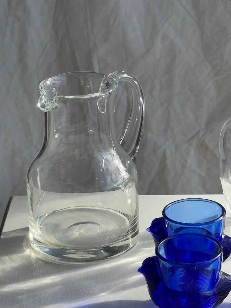 Carafes - Mini glass pitcher H14 - OFFICE OBJETS