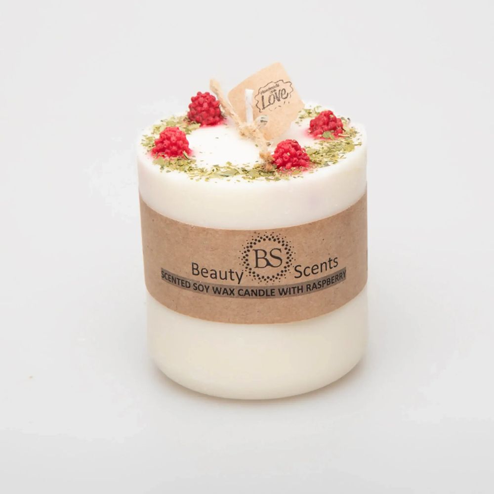 Bougies - Bougies moyennes à la framboise, boîte de 6, raisin muscat - BEAUTY SCENTS CANDLES