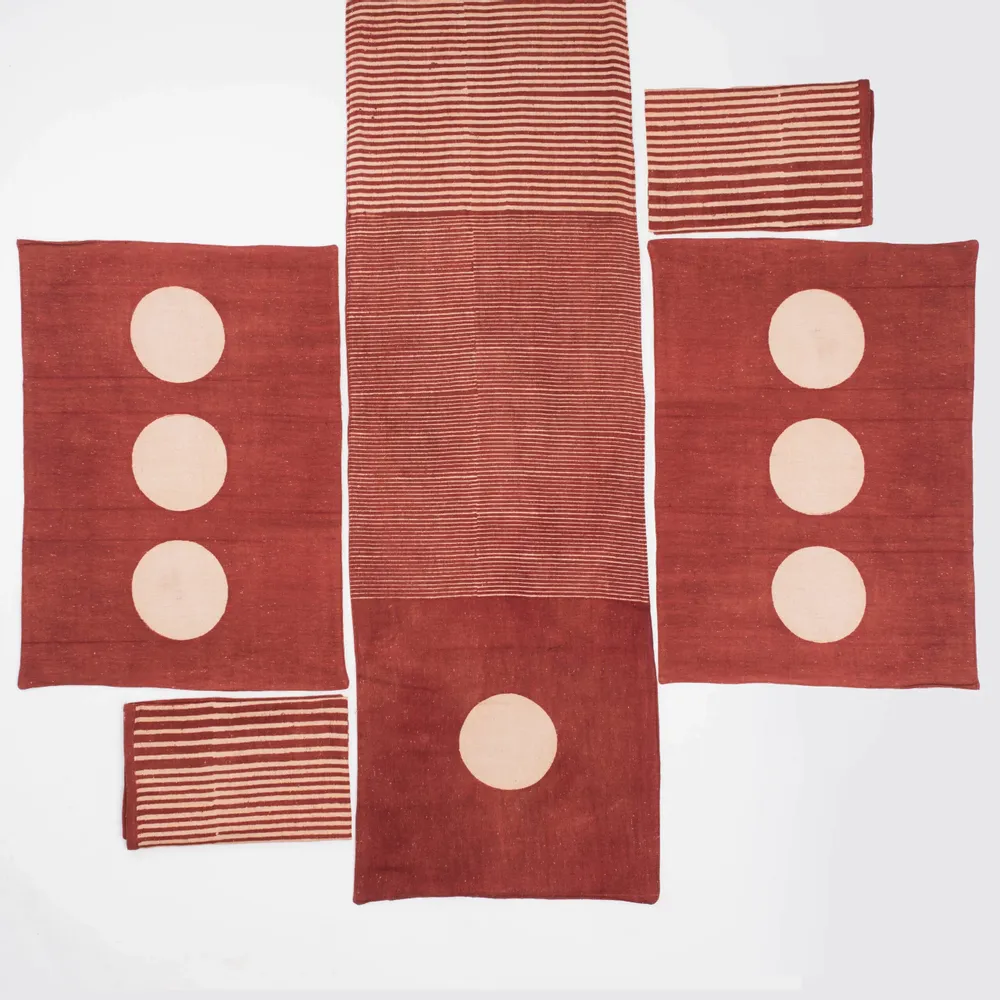 Table cloths - Madder Series 03 Runner 07 - PATORA