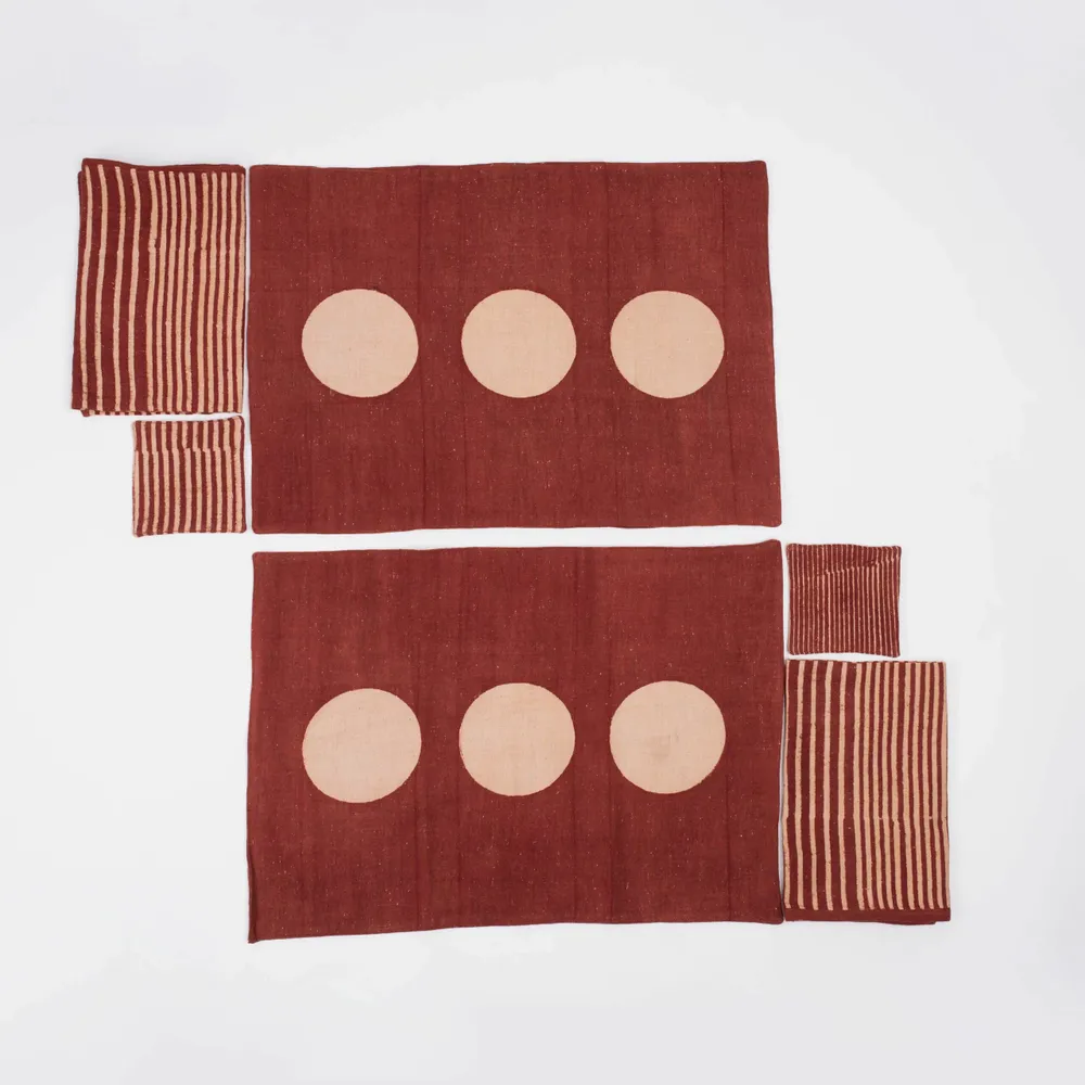 Table mat - Madder Series 04 - PATORA