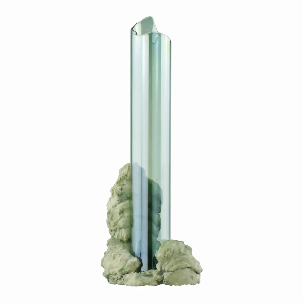 Vases - CATHARSIS, Sculptural Statement Small Vase for flowers, Soft Sage - COKI