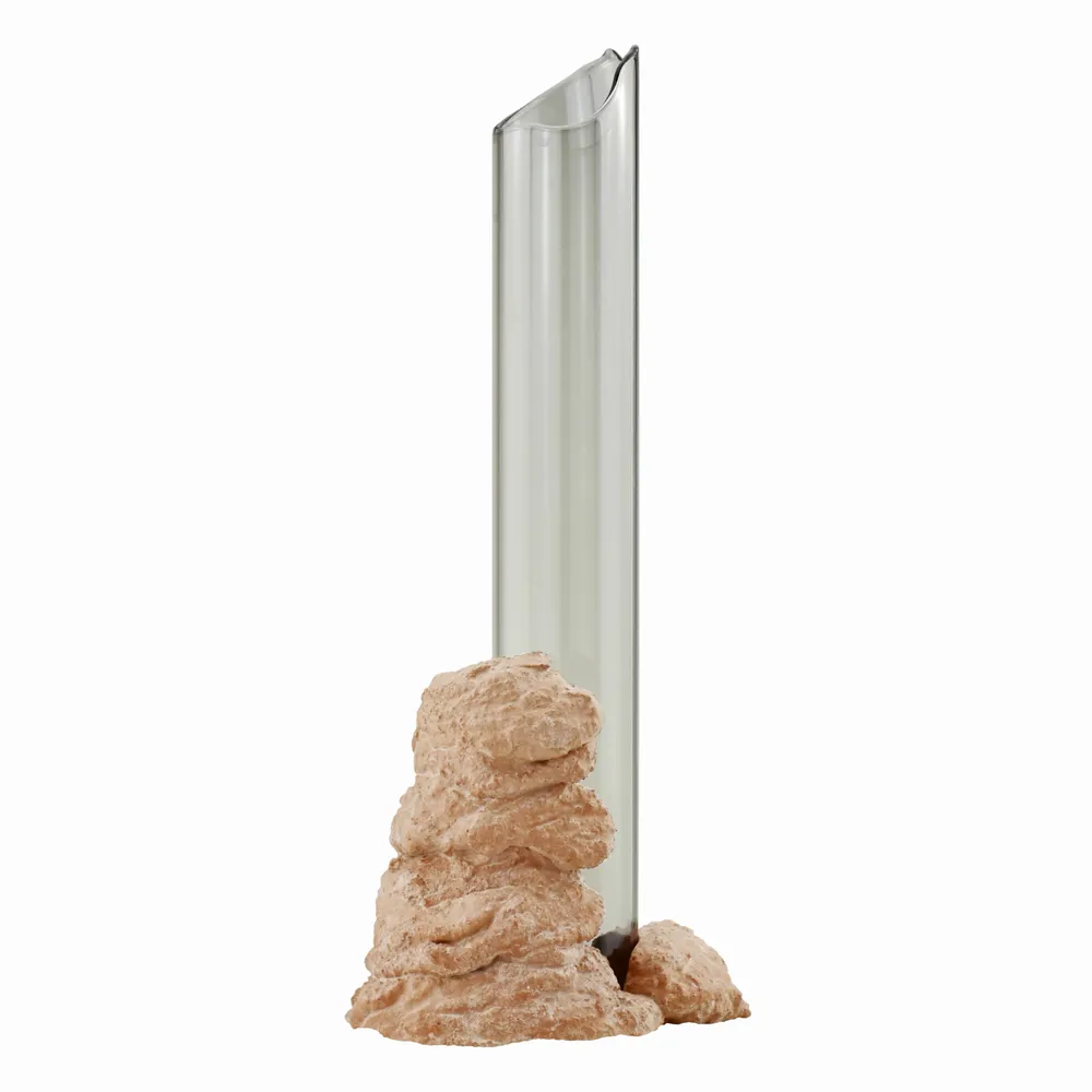 Vases - CATHARSIS, Sculptural Statement Small Vase, Dusty Coral - COKI