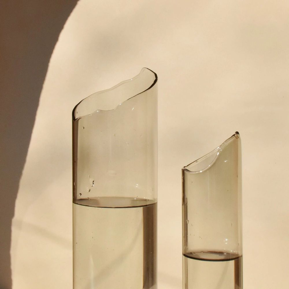 Vases - CATHARSIS, Sculptural Statement Small Vase, Dusty Coral - COKI