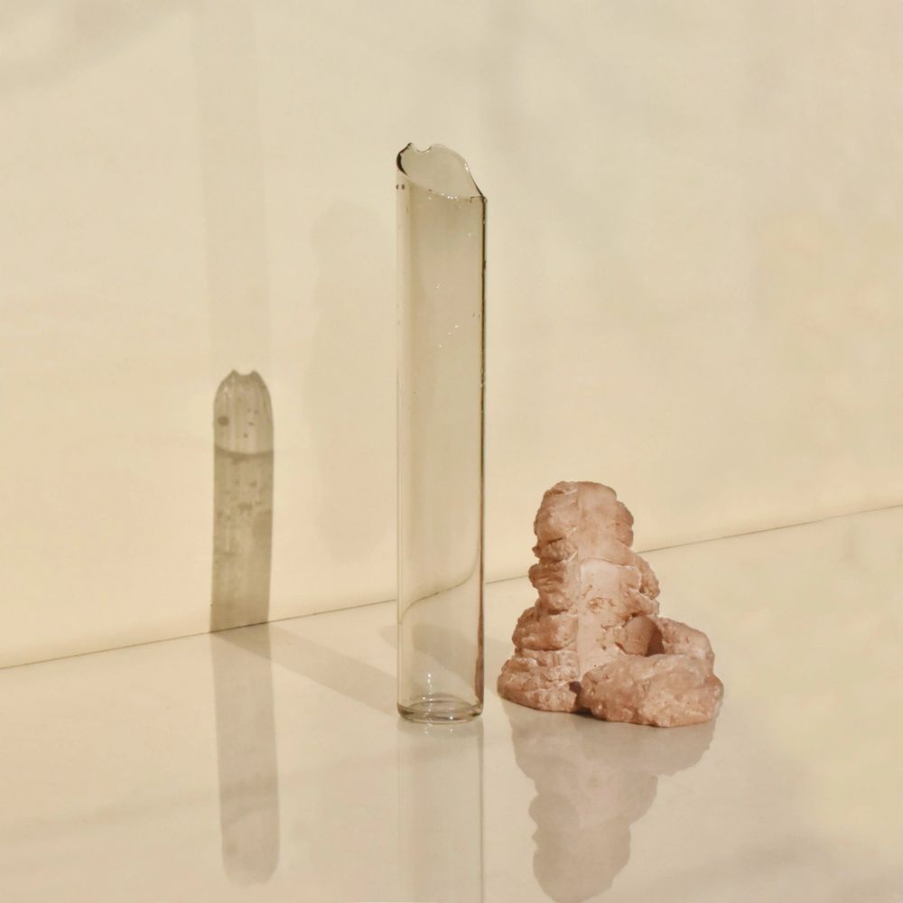 Vases - CATHARSIS, Sculptural Statement Small Vase, Dusty Coral - COKI