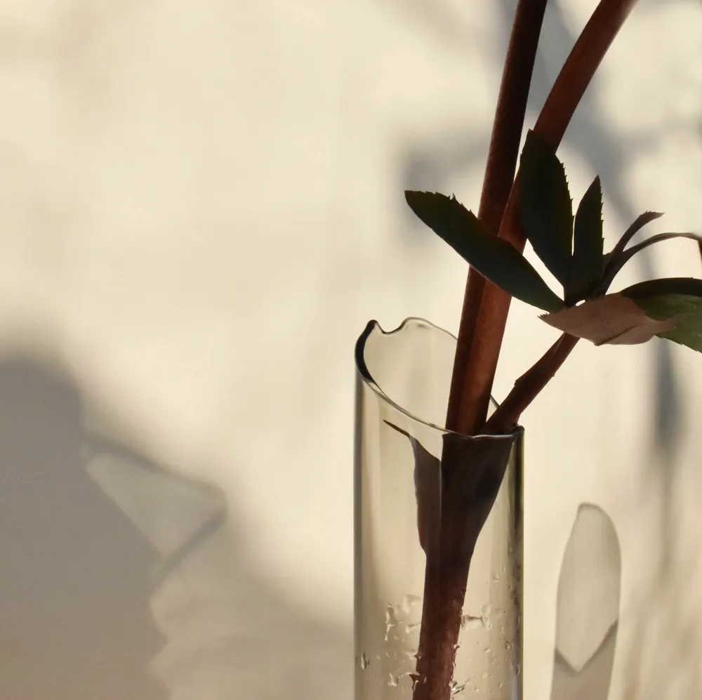Vases - CATHARSIS, Sculptural Statement Small Vase, Dusty Coral - COKI