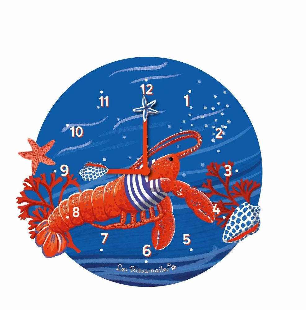 Clocks - Omar Chéri Time Clock - LES RITOURNAILES