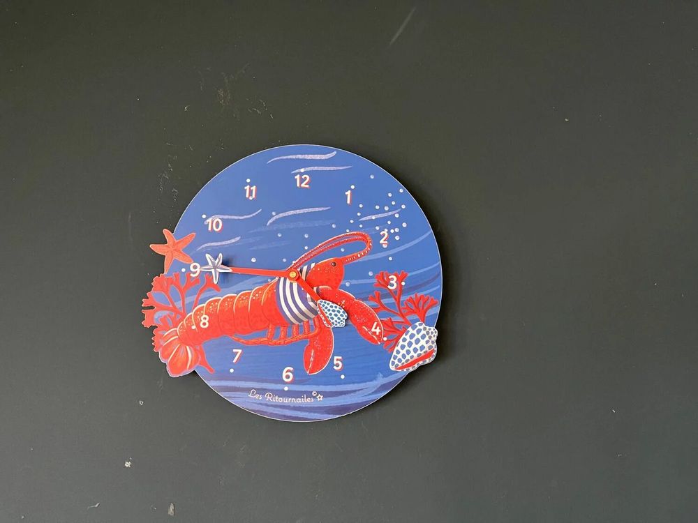 Clocks - Omar Chéri Time Clock - LES RITOURNAILES