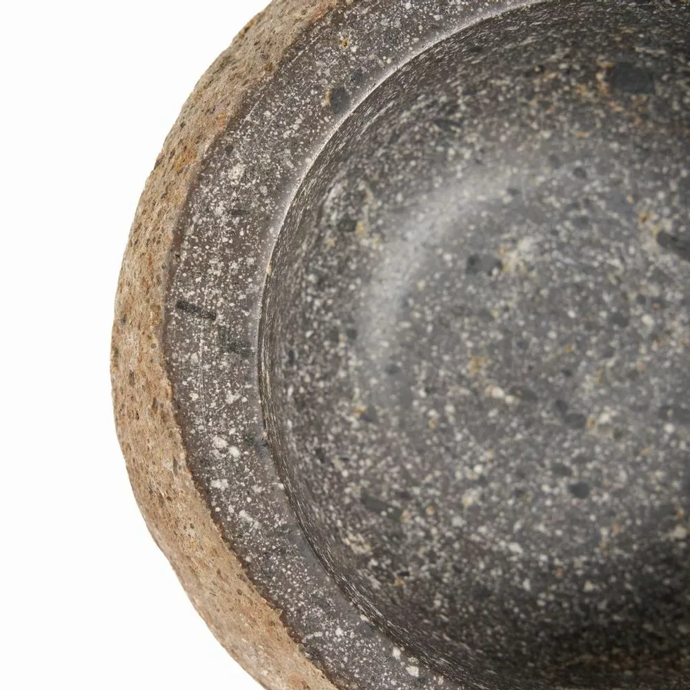 Bols - The River Stone Bowl - Noir - M - BAZAR BIZAR LIVING
