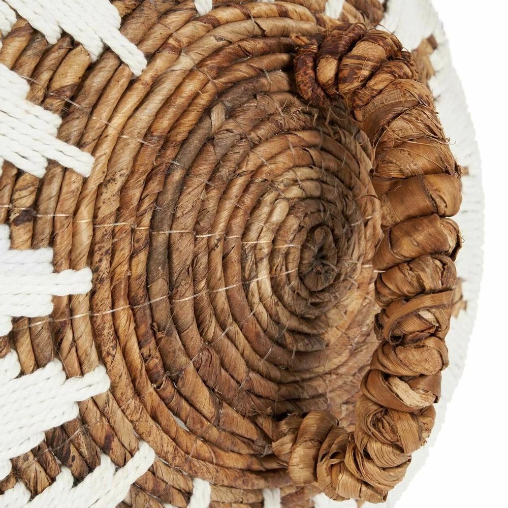 Laundry baskets - The Little Bay Beach Basket - Natural White - M - BAZAR BIZAR LIVING