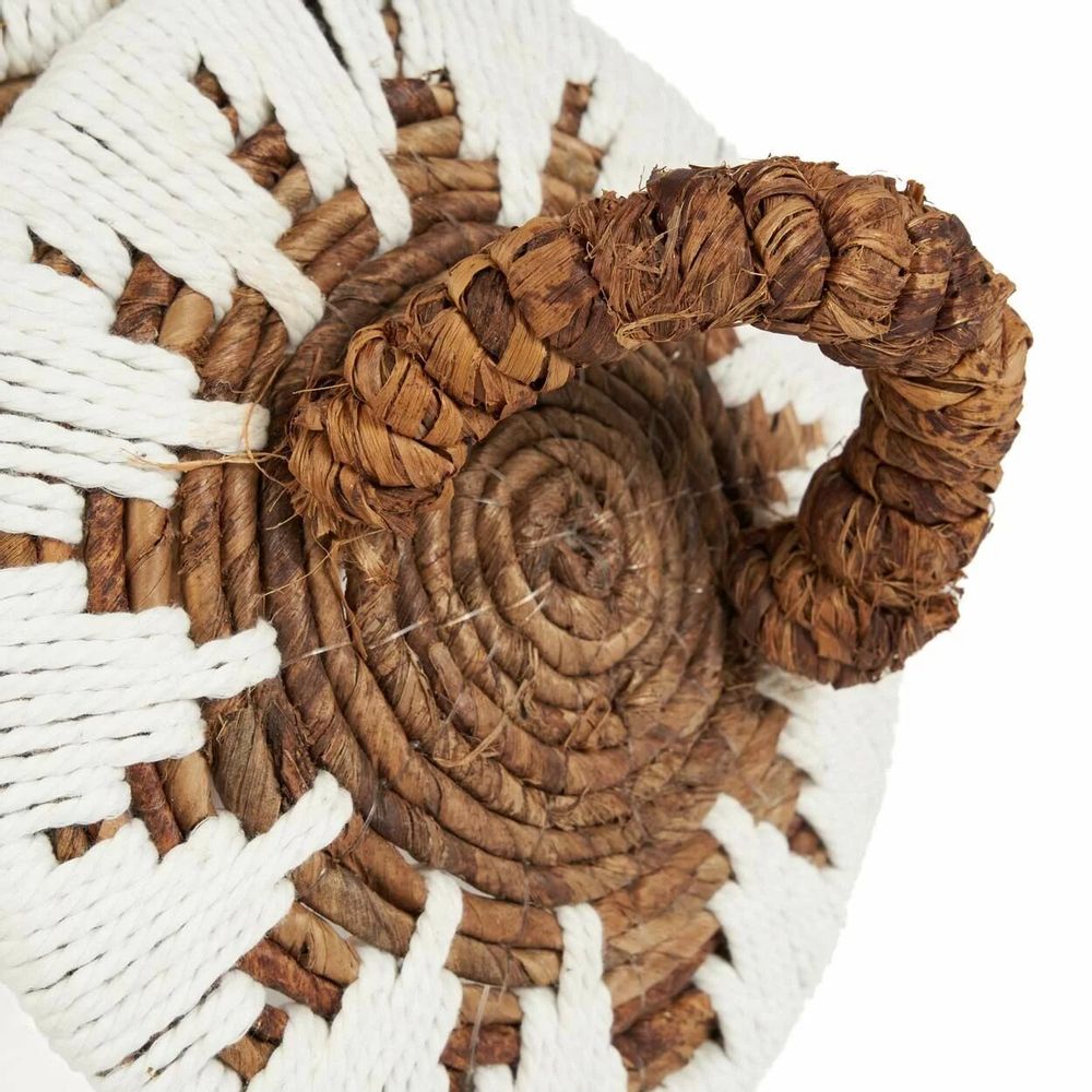 Paniers à linge - Panier de plage Little Bay, blanc naturel, taille S - BAZAR BIZAR LIVING