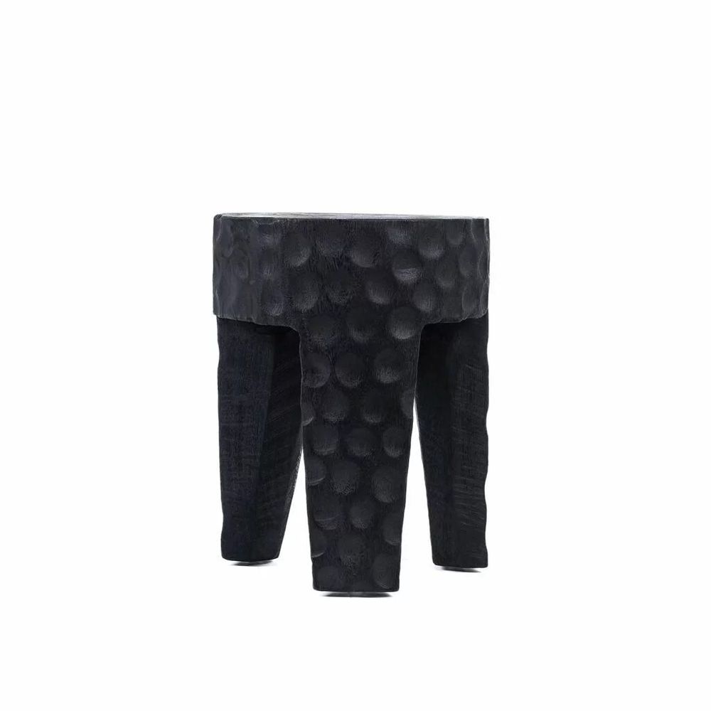 Stools - The Paramo Stool - Black - BAZAR BIZAR LIVING
