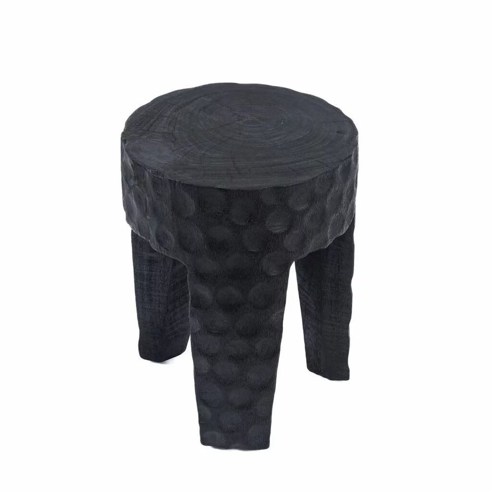 Stools - The Paramo Stool - Black - BAZAR BIZAR LIVING