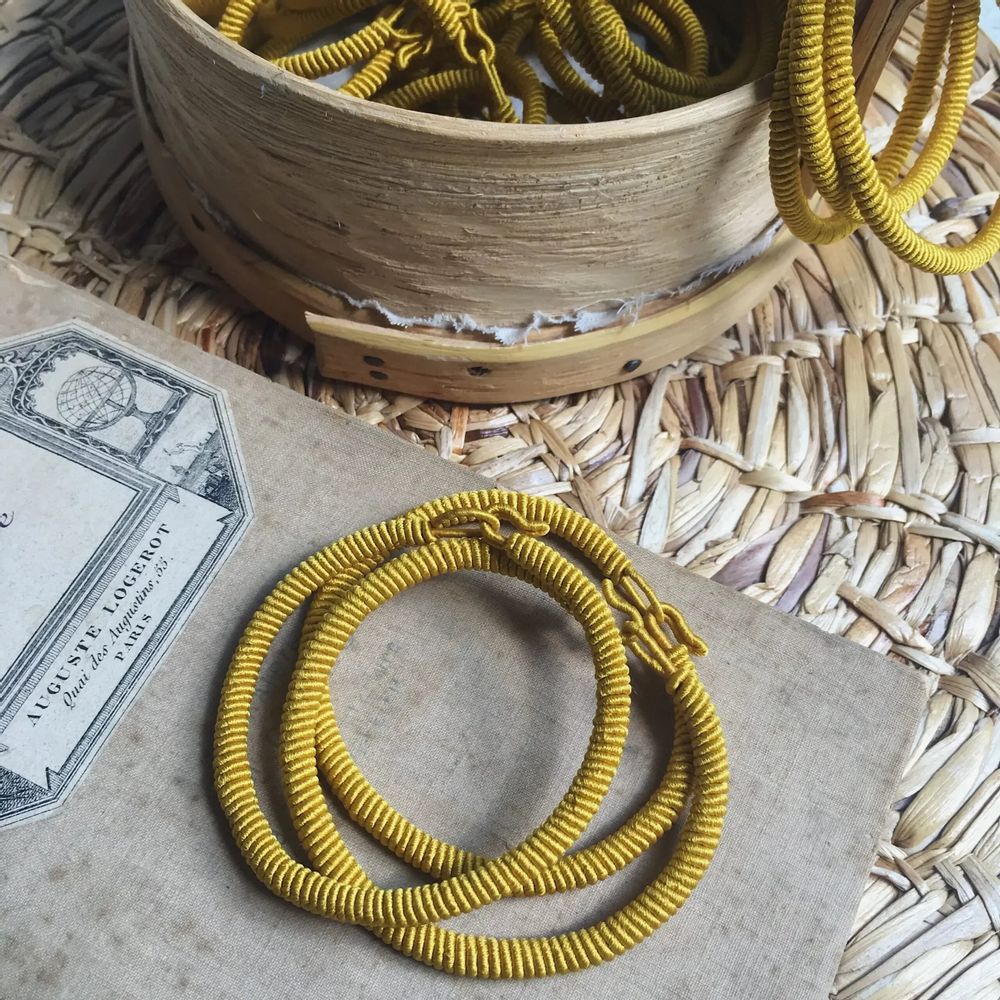 Bijoux - Bracelet Fil Moutarde - BAAN