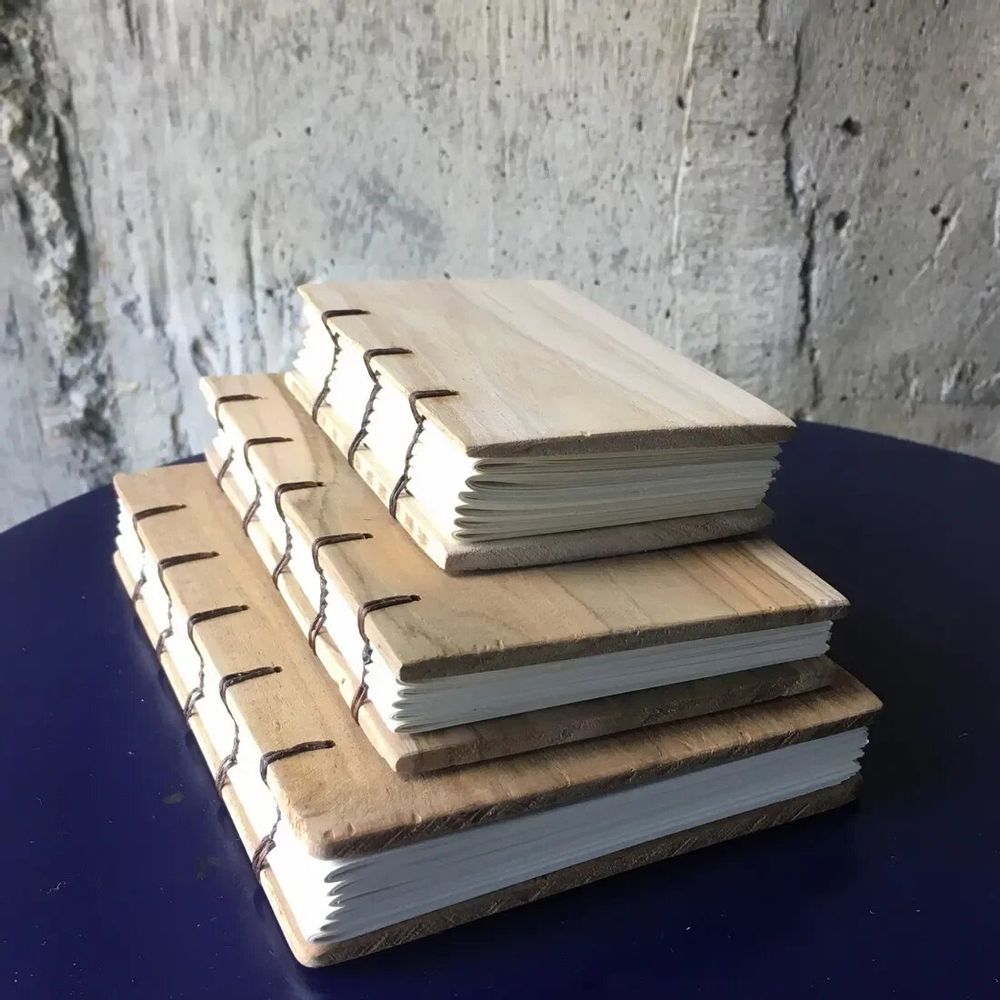 Children's arts and crafts - Carnets en teck - Sfren - BAAN