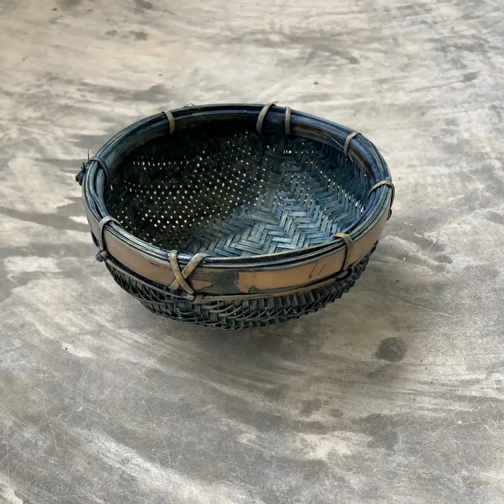 Decorative objects - CORBEILLE ROTIN INDIGOfren - BAAN