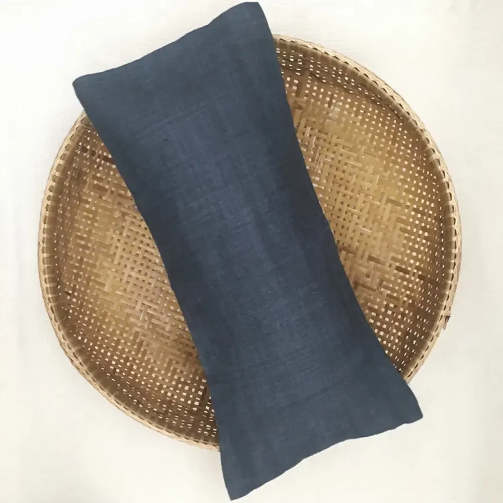 Coussins textile - Coussin en chanvre Ebène - BAAN