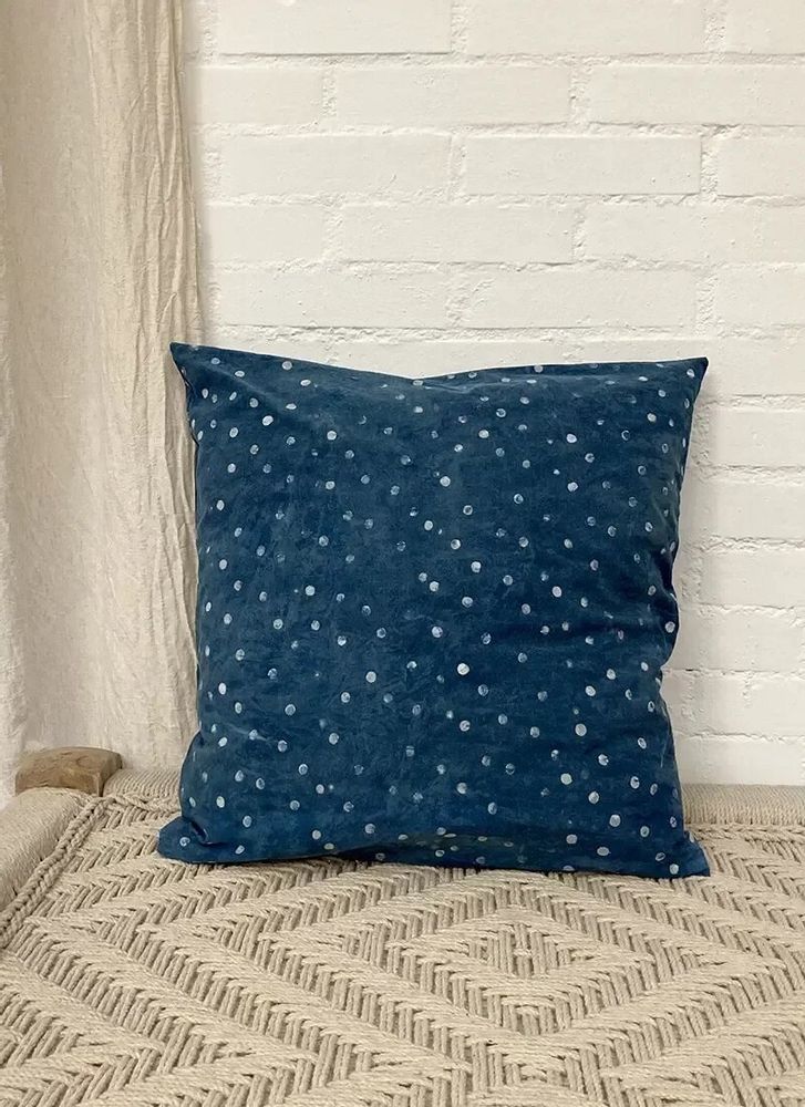 Fabric cushions - Coussins indigo - Série N°2 - N° 1fren - BAAN