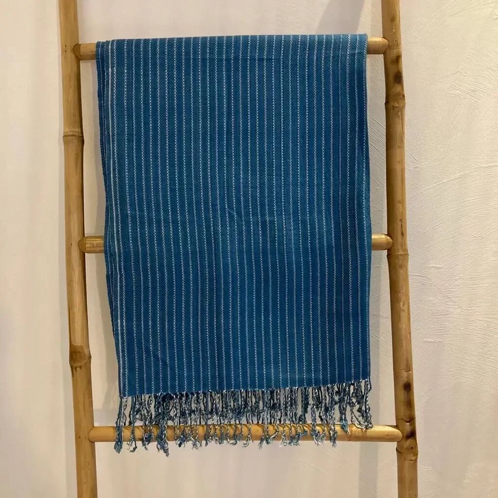 Foulards et écharpes - Echarpe indigo XL n°1 - BAAN