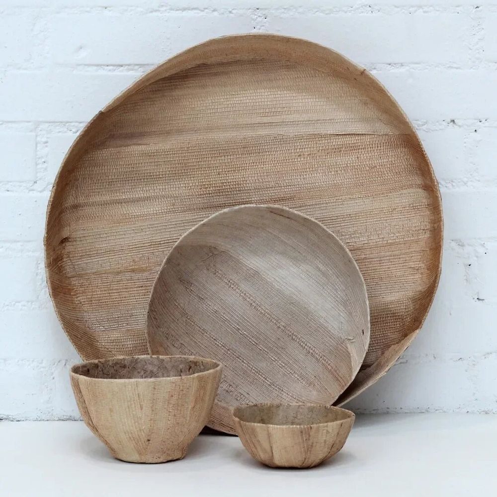 Kitchen utensils - Plats en bananier - Grandfren - BAAN