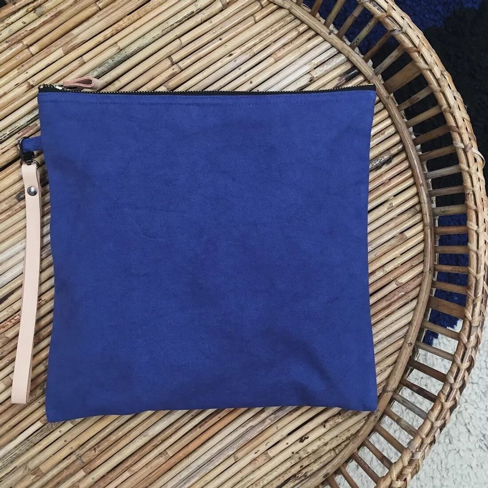 Pochettes - Pochette anse cuir XL - BAAN