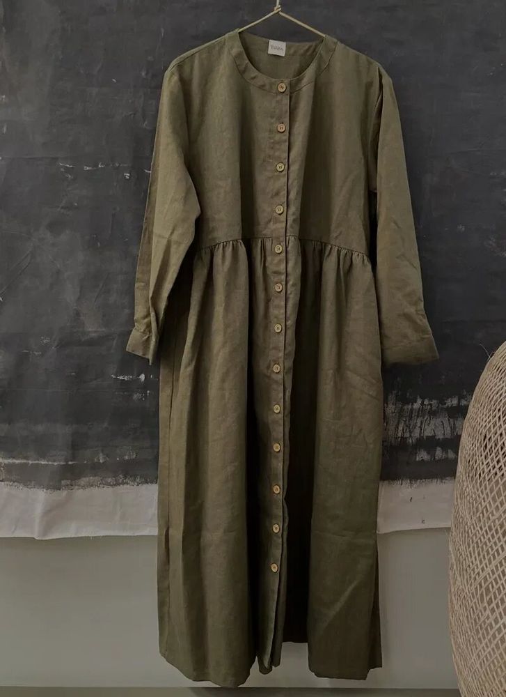 Rideaux et voilages - Robe Mariko - Kaki - BAAN