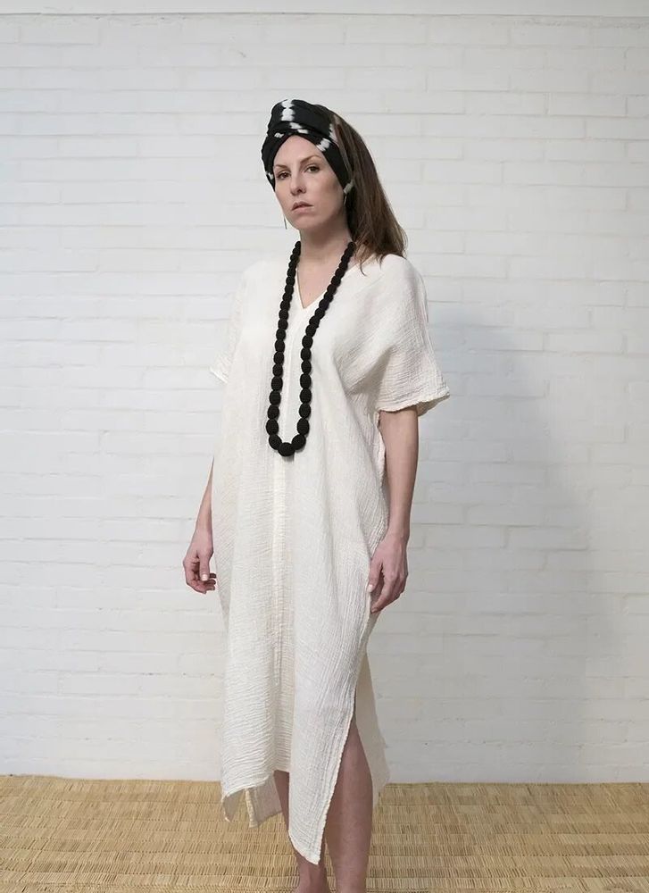 Prêt-à-porter - Robe double gaze coton - BAAN