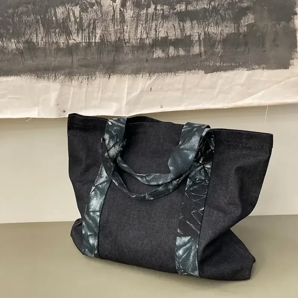 Bags and totes - Sac Denim N°2 - Denim noirfren - BAAN