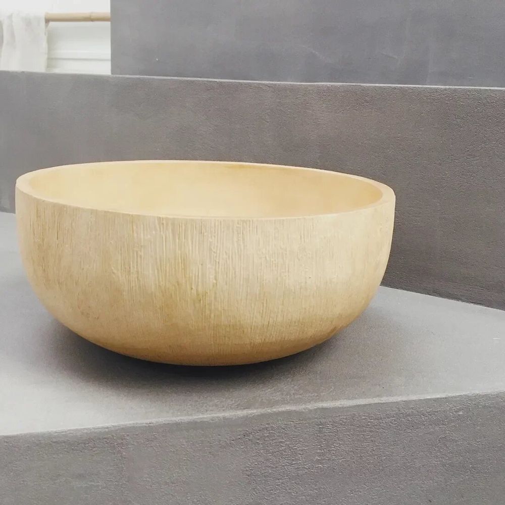 Ustensiles de cuisine - Saladier rond en manguier - BAAN