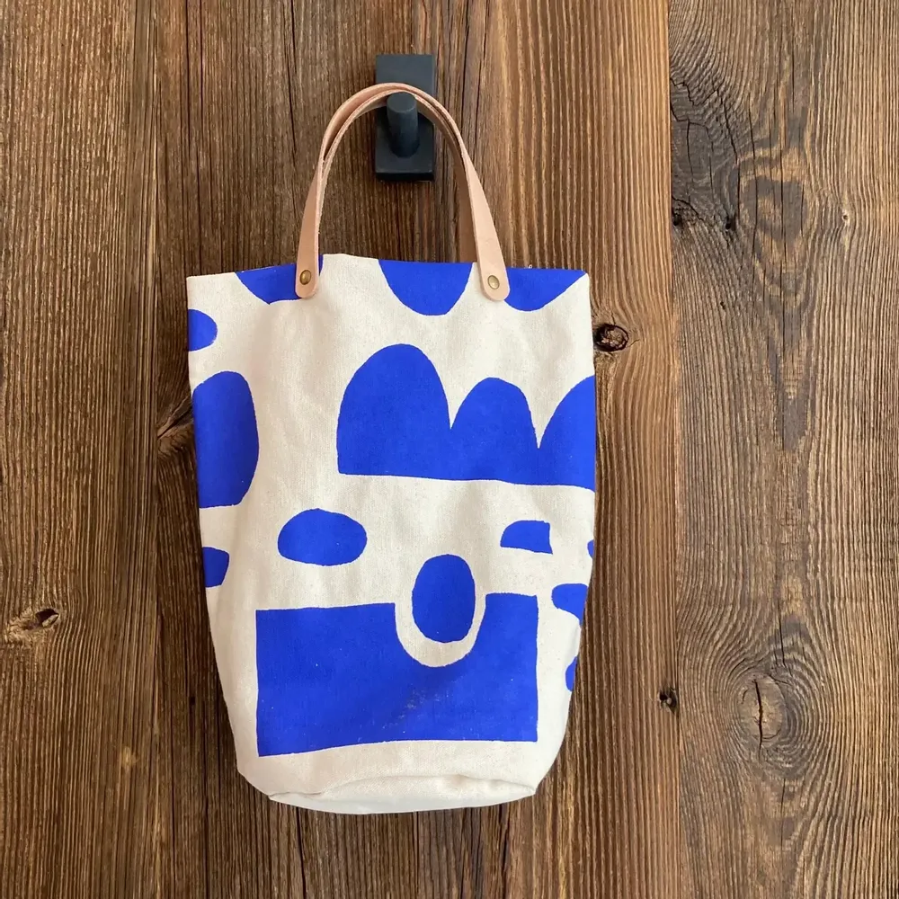 Bags and totes - Sac Tube peint Indigofren - BAAN