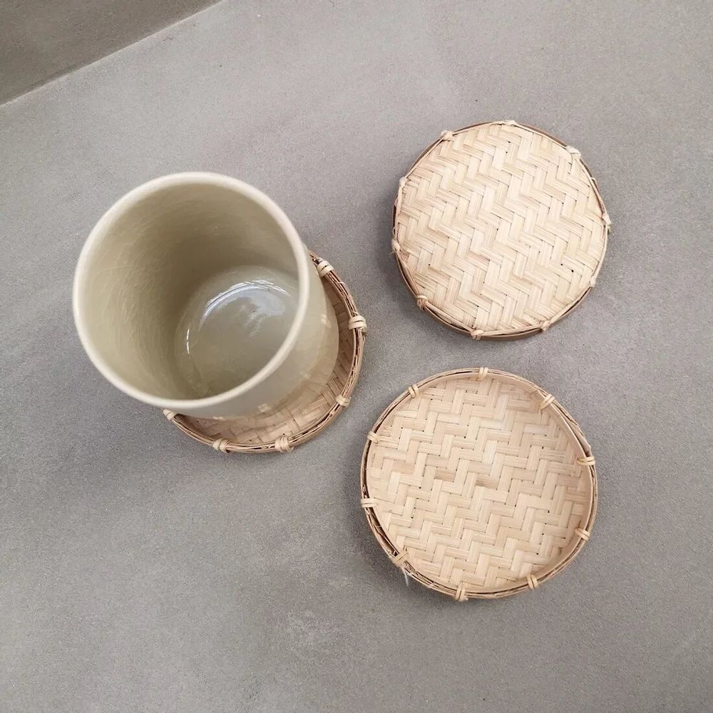 Couverts & ustensiles de cuisine - Sous-verres en bambou - BAAN