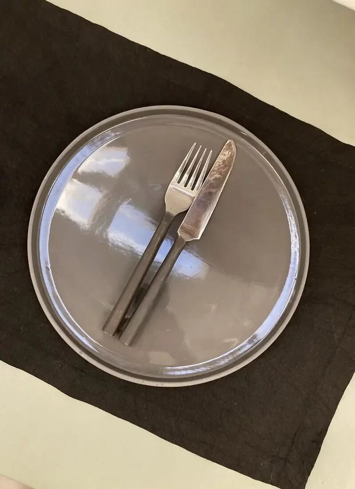 Sets de table - Set en lin Noir - BAAN