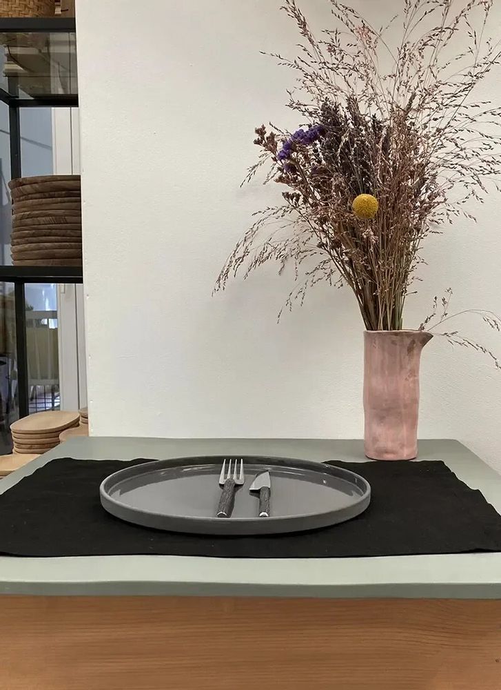 Sets de table - Set en lin Noir - BAAN