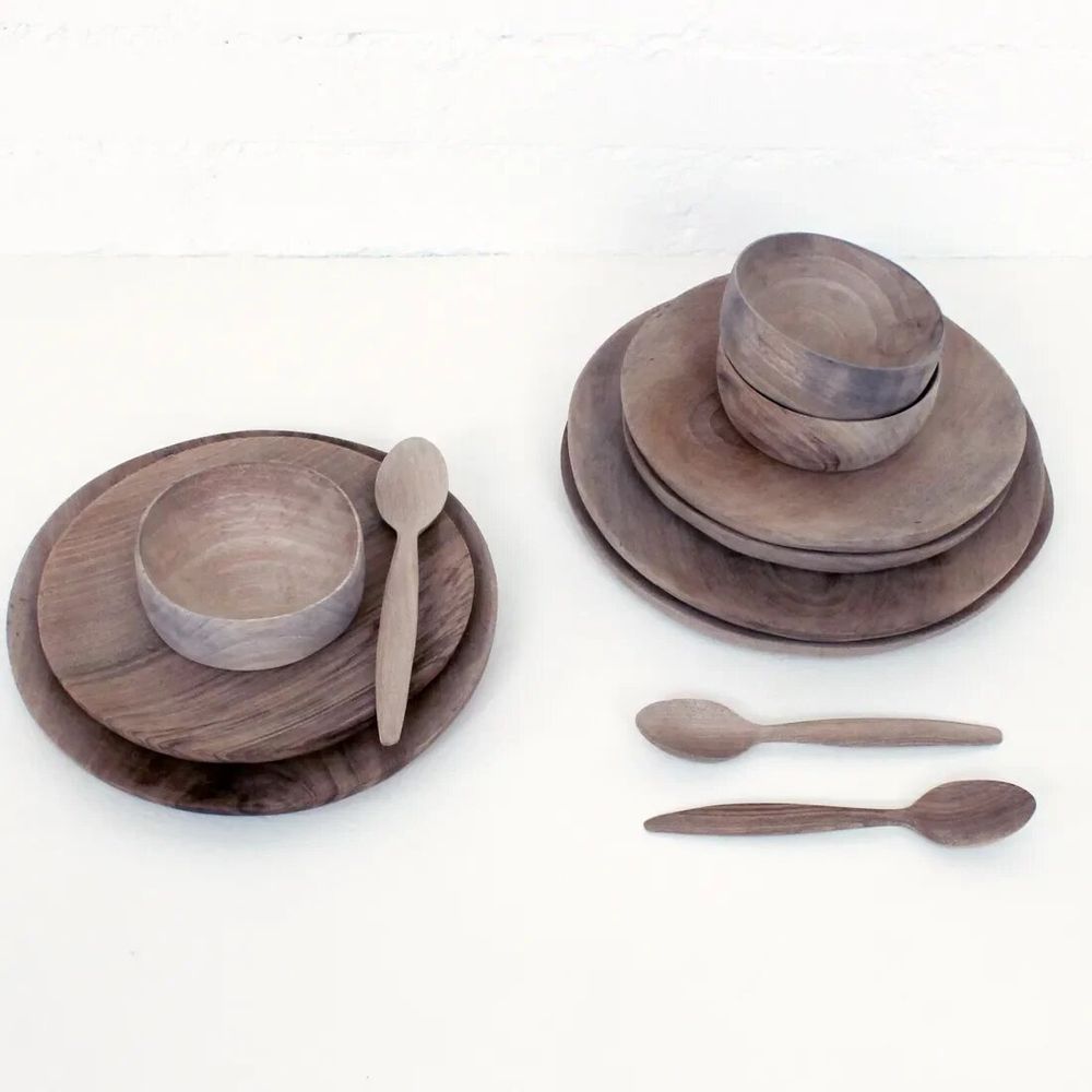 Everyday plates - Vaisselle Noyer - Cuillère 15cmfren - BAAN