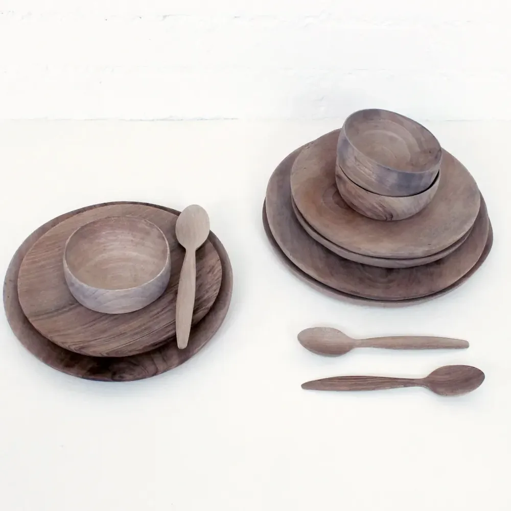 Everyday plates - Vaisselle Noyer - Cuillère 15cmfren - BAAN